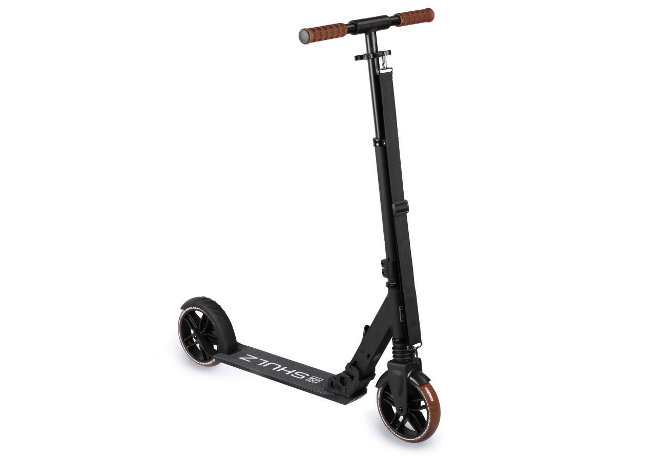 Самокат SHULZ 175 В,  черный, шт