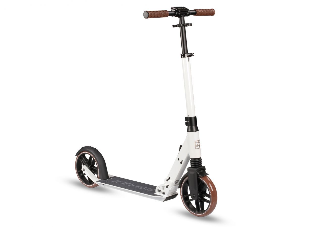 Самокат SHULZ 200 B,  белый, шт