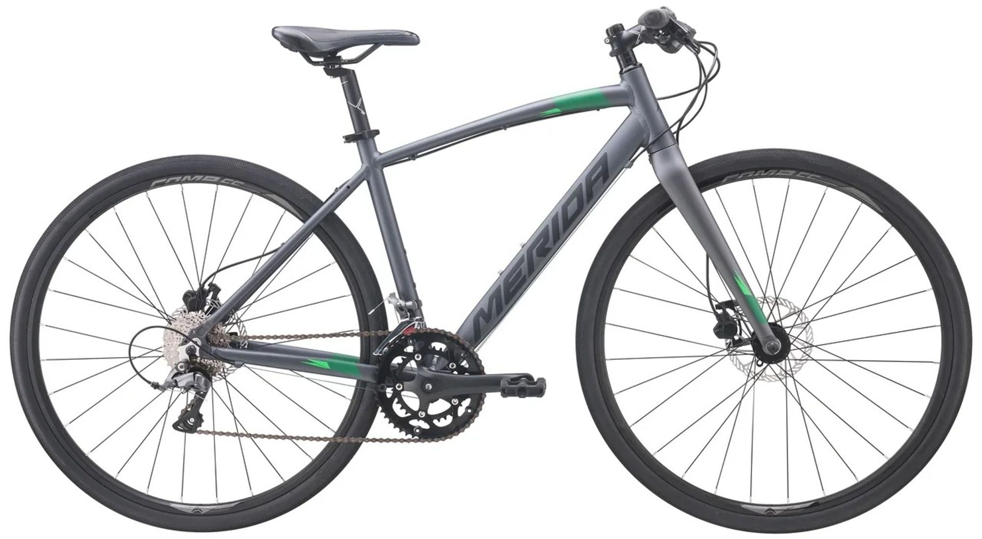 Велосипед  Merida Speeder GT (90) К:700C MattAntracite/Black/Green