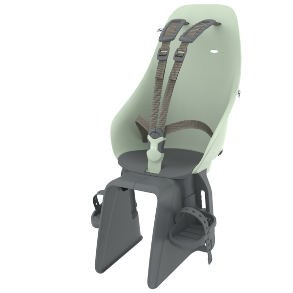 Urban Iki Заднее детское кресло, крепление на раму, Chigusa Green/Bincho Black, до 22кг