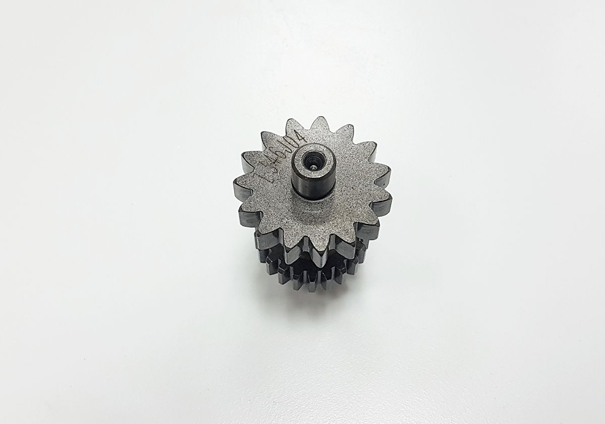 Вал редуктора стартера два колеса 2 (15/22) [100202634] BSE ZS166FMM ZS169FMM