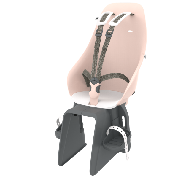 Urban Iki Заднее детское кресло, крепление на раму, Sakura Pink/Shinju White, до 22кг