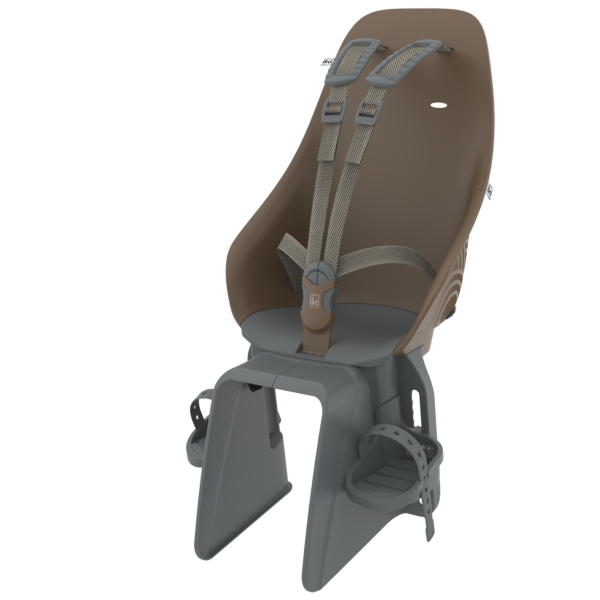 Urban Iki Заднее детское кресло, крепление на раму, Koge Brown/Bincho Black, до 22кг