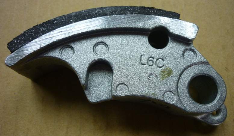 Колодка сцепления 5шт SYM