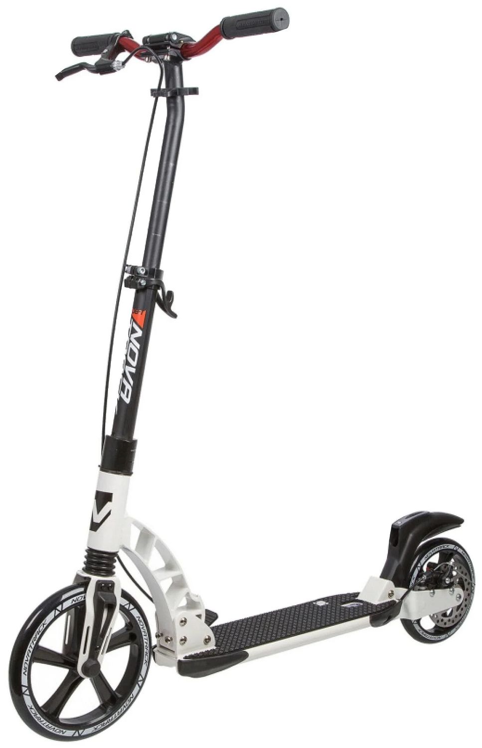 Самокат городской NOVATRACK DEFT алюм., колеса 230*180 мм PU