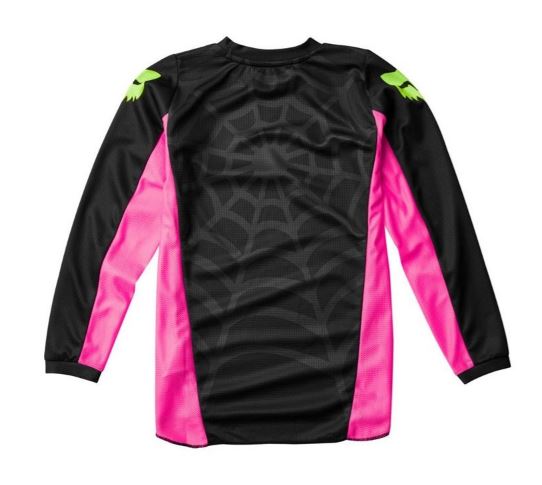 Мотоджерси подростковая Fox 180 Venin Youth Jersey черный, YL, 2021