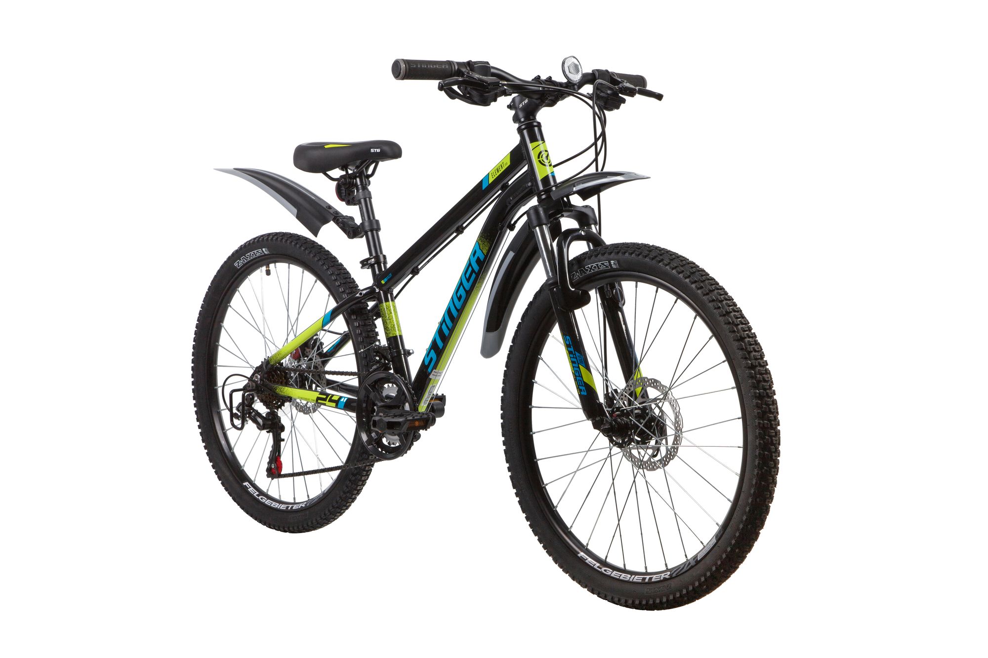 Велосипед Stinger 24" Element Evo 12" черный