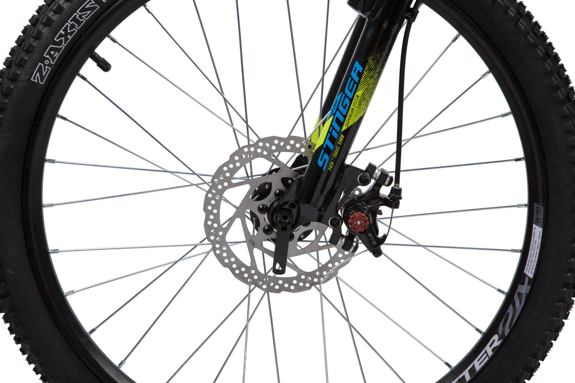 Велосипед Stinger 24" Element Evo 12" черный