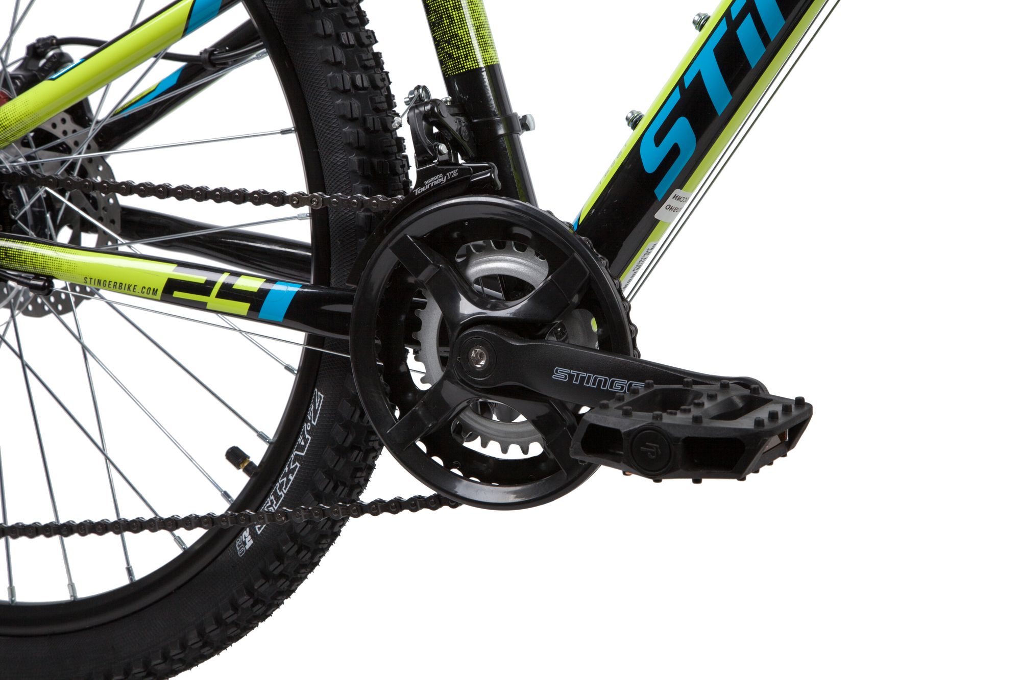 Велосипед Stinger 24" Element Evo 14" черный