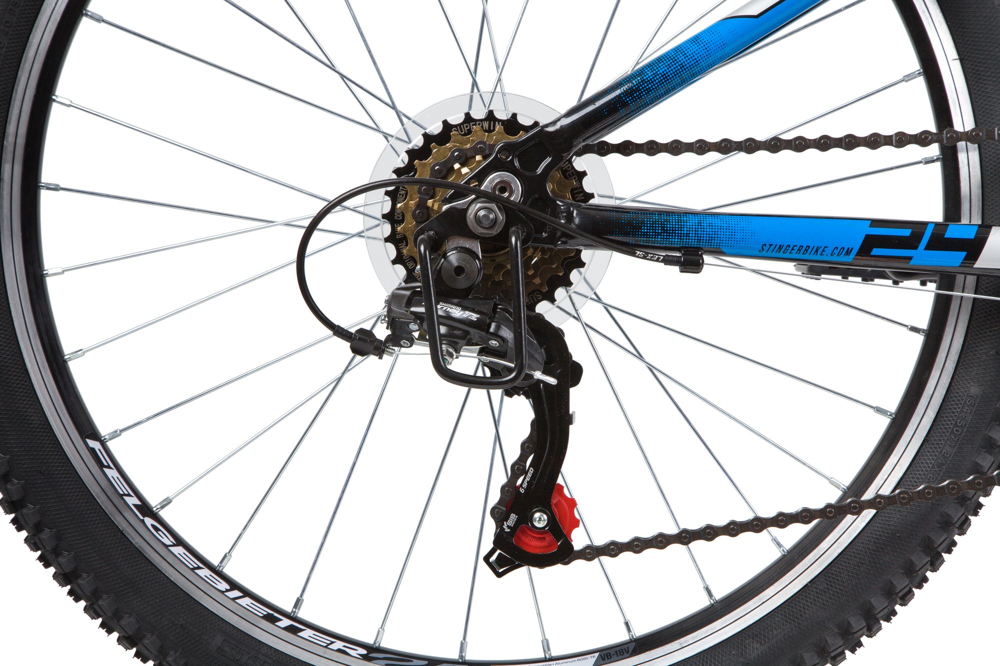 Велосипед Stinger 24" Element STD 12" черный 139828