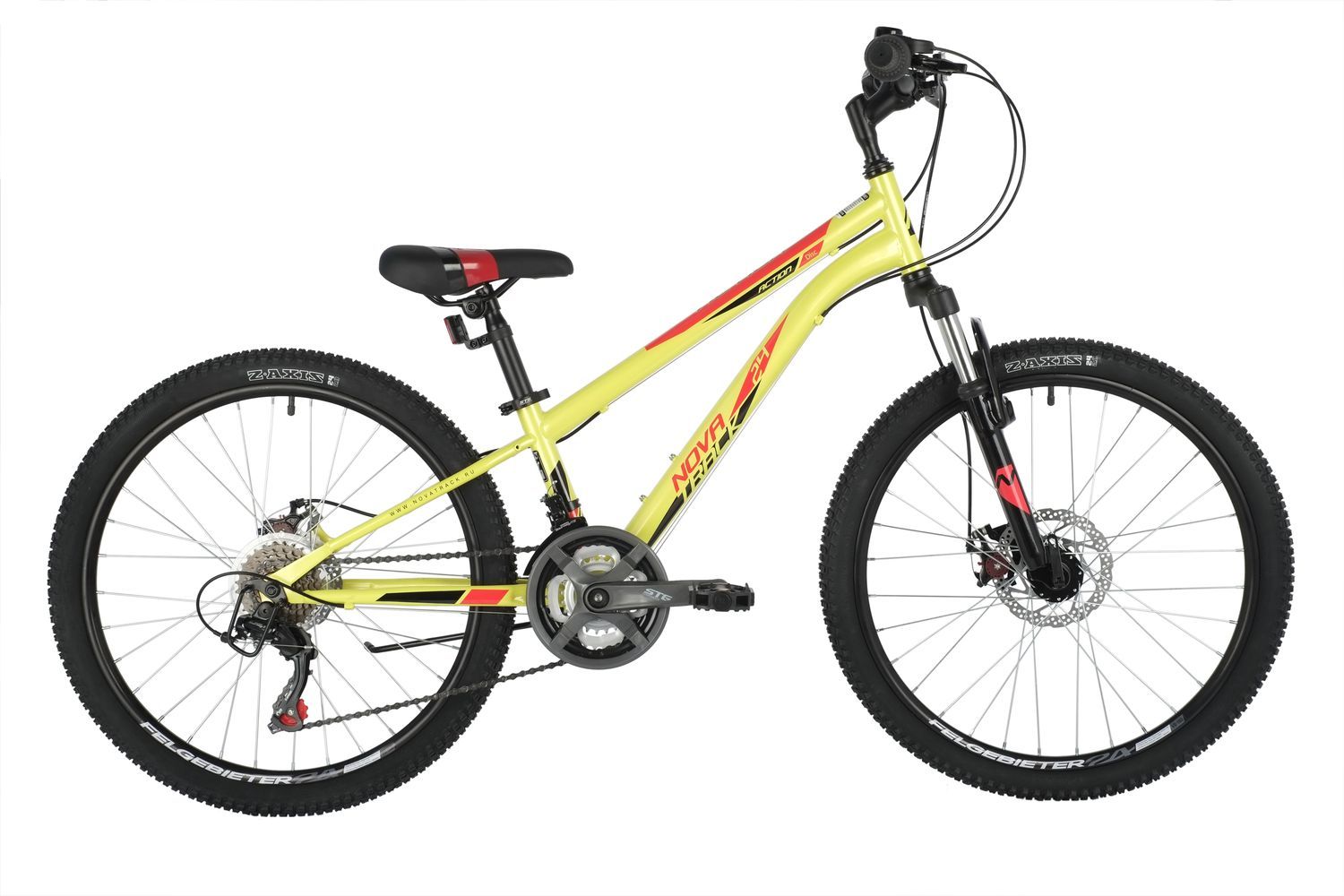 Велосипед NOVATRACK 24" ACTION зеленый