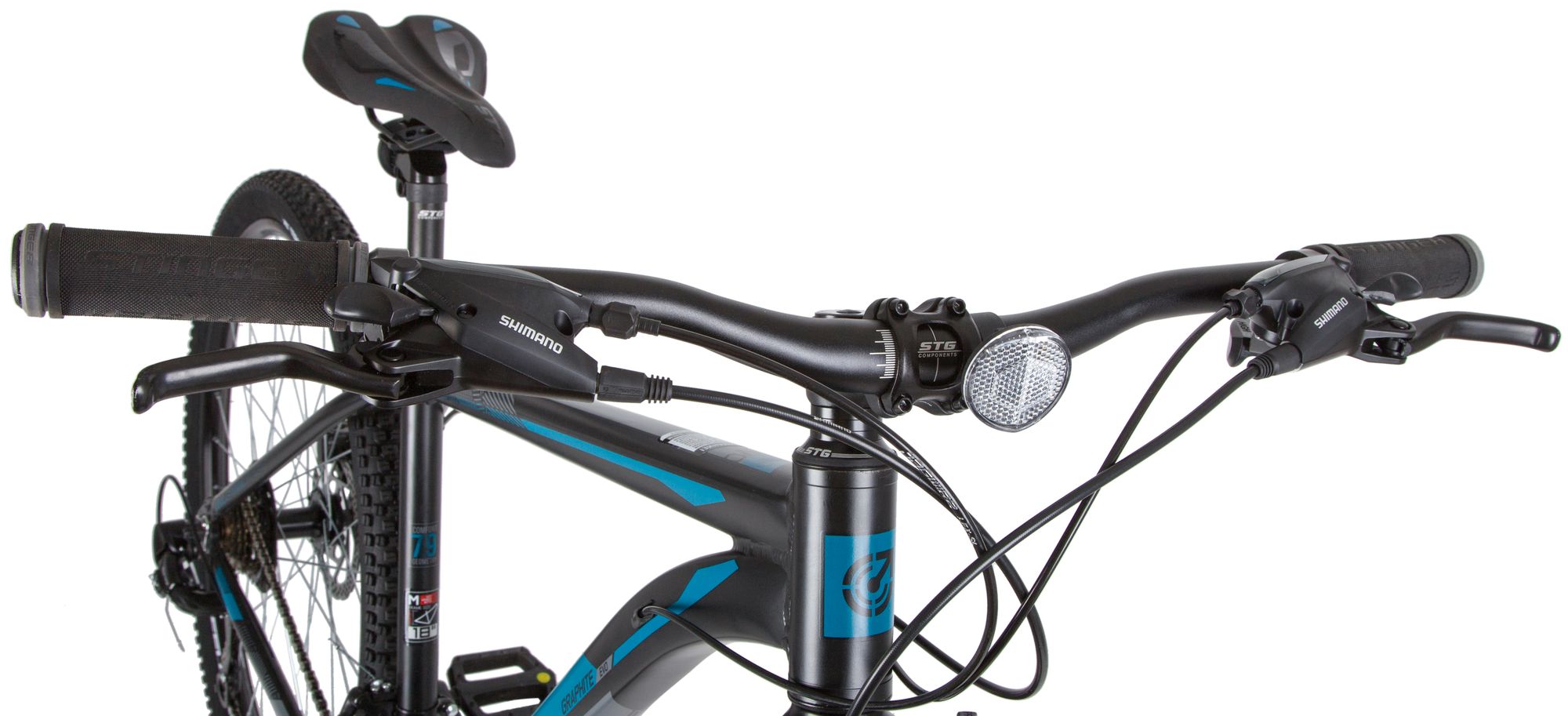 Велосипед Stinger 27,5" Graphite Evo 18" черный 139983