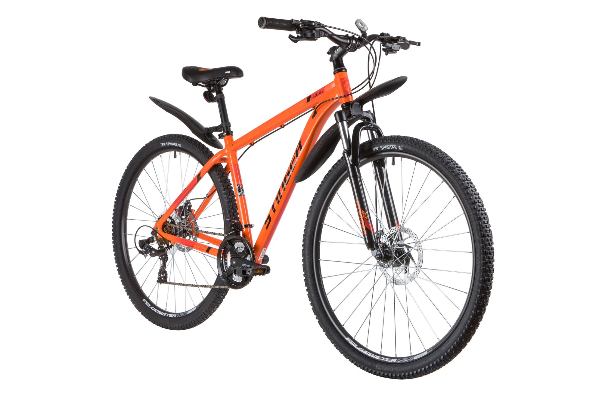 Велосипед Stinger 29" Element Evo 18" оранжевый 139797