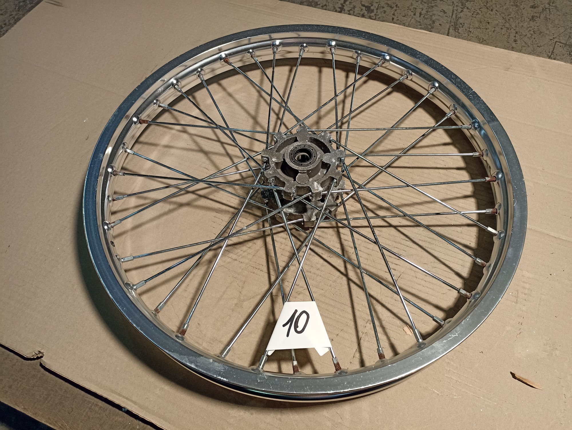 Диск колёсный передний 21" 1,6x21 [250-3F] 15мм уценка BSE J1, J2LE Z2