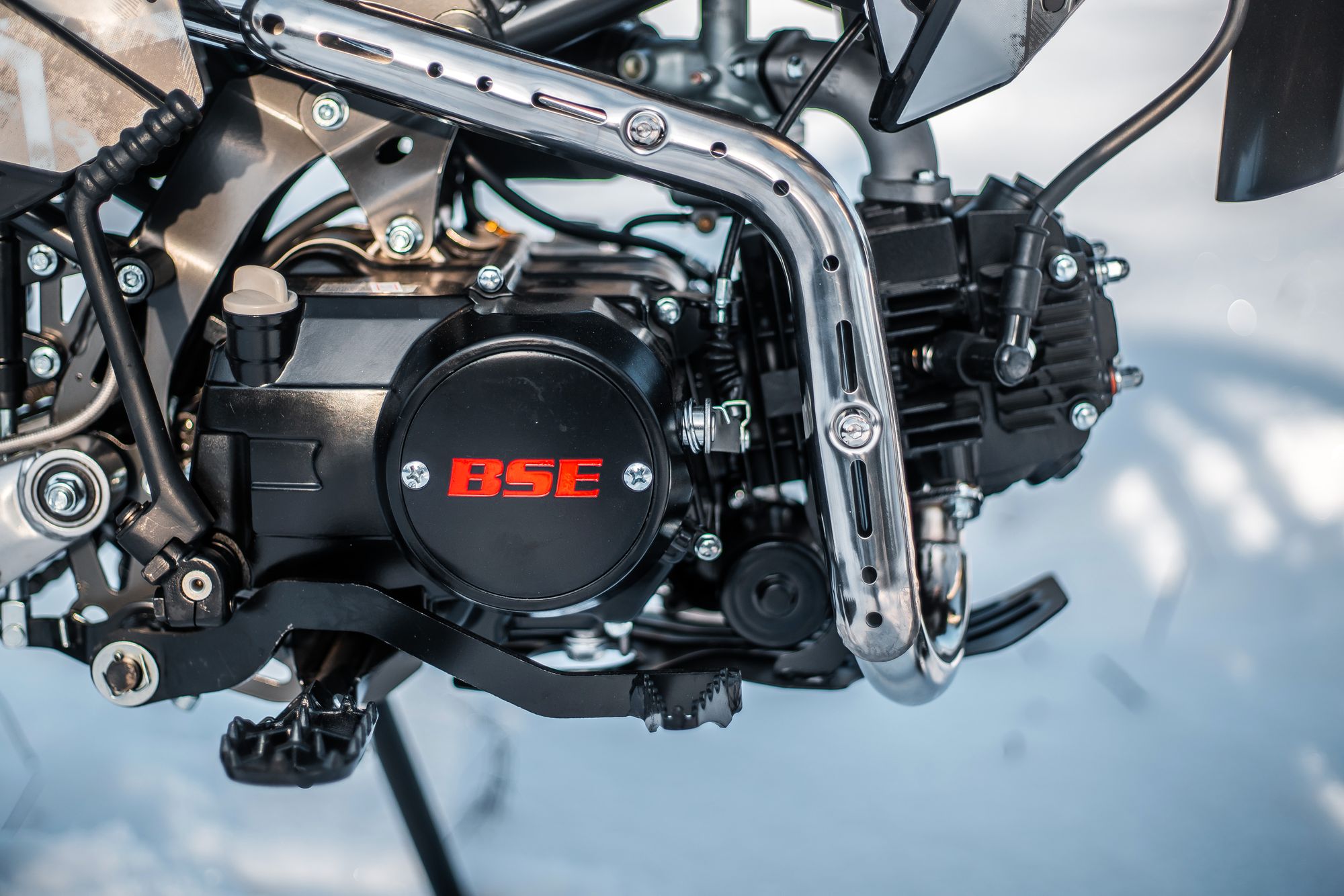 Двигатель в сборе 125cc ZS154FMI-2(BS125) el BSE EX