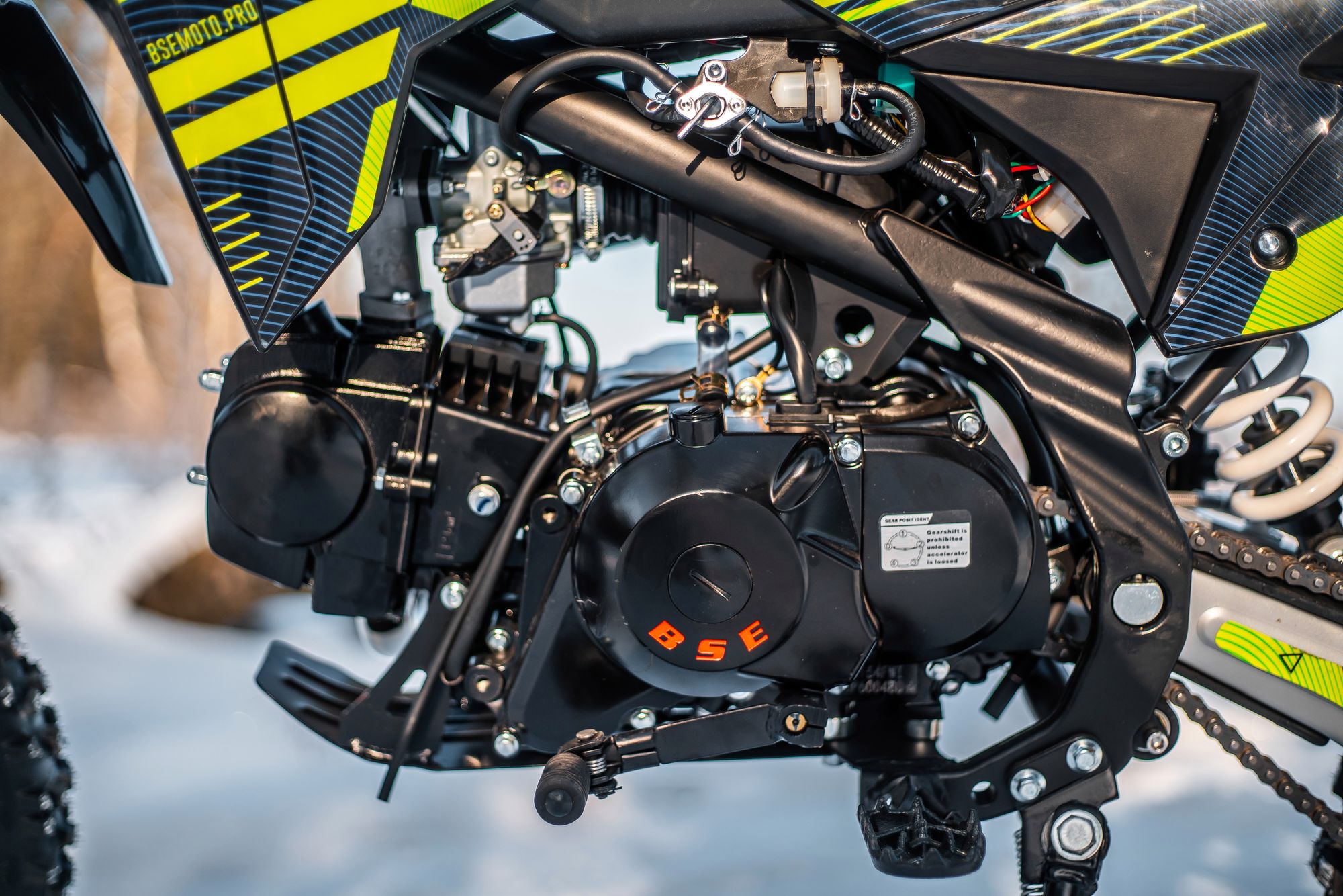 Двигатель в сборе 125cc ZS154FMI-2(BS125) el BSE PH10L-125