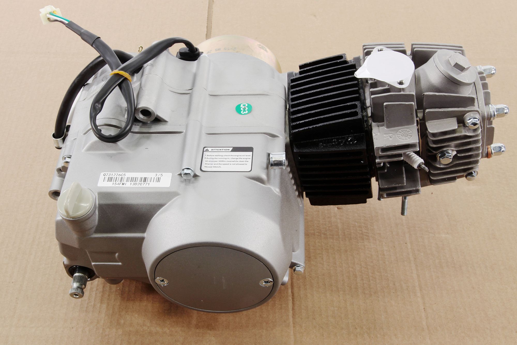 Двигатель в сборе 125cc semiauto BSE CORE