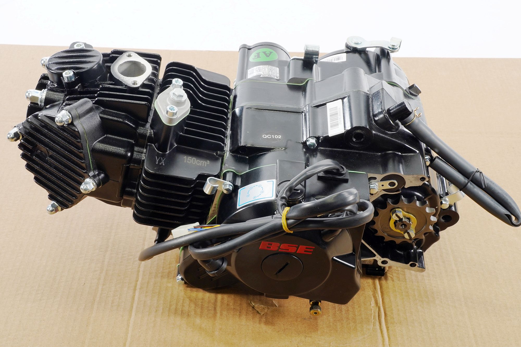 Двигатель в сборе 150cc YINXIANG(WD150) BSE PH 150