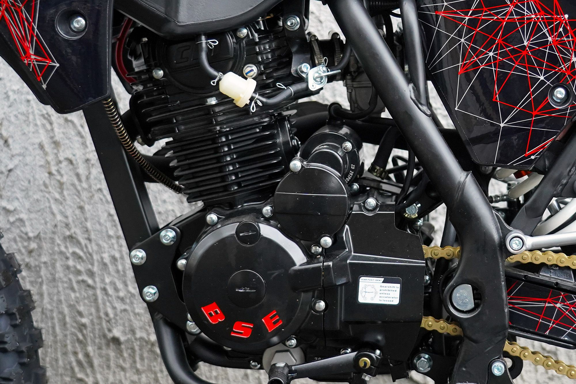 Двигатель в сборе 150CC 428x15T BSE Z1Y