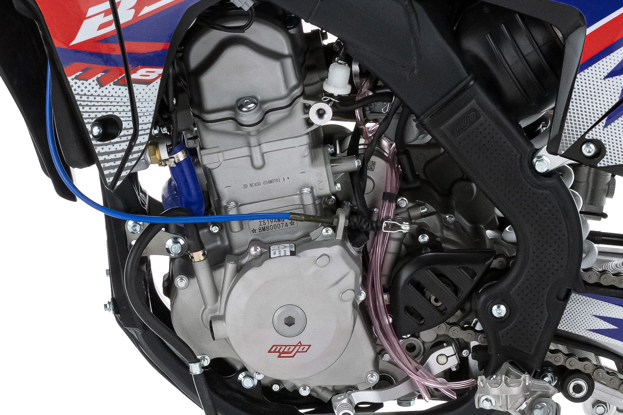 Двигатель в сборе 450cc ZS194MQ(NC450CC) BSE M8