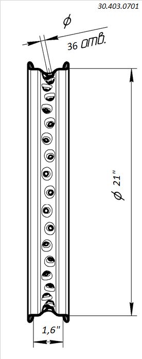 Обод колёсный 1,60x19 36H алюминий серебристый BSE J1, J2 M2 M2Y M8 Z8 J1, J2LE Z2 Z3 Z3Y Z4 Z5 Z6 Z6Y Z7 M4 RTC 300 Z10 Z11 RTC 300R