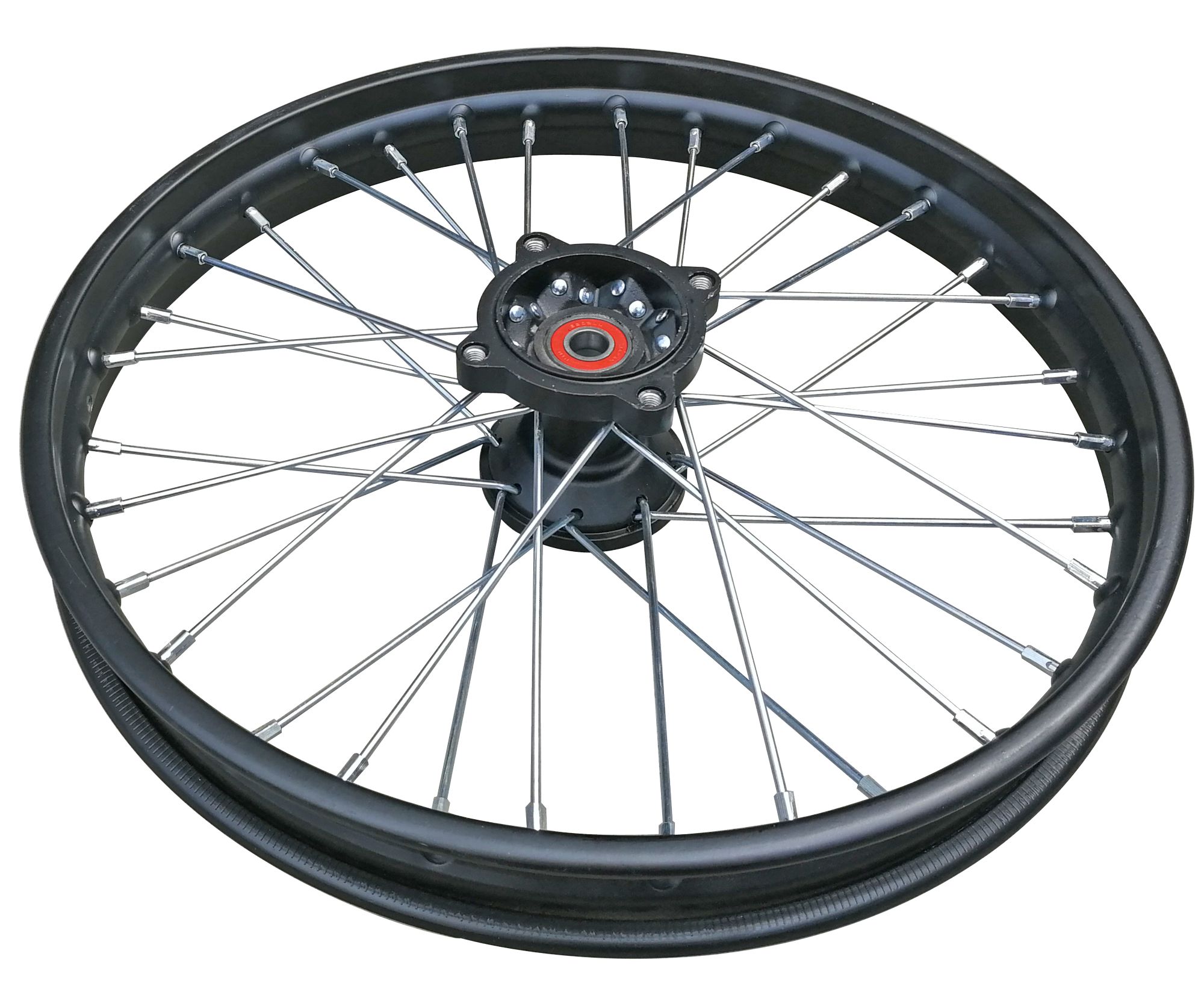 Диск колёсный передний 17" 1,6x17 [50-2F] 15мм 9K алюминий чёрный BSE PH 125 PH 150