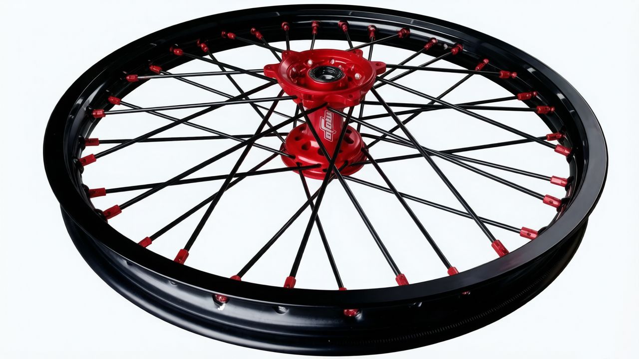 Диск колёсный передний 21" 1,6x21 CRF(36H) CNC MOJO 20мм 8K алюминий чёрный BSE T9