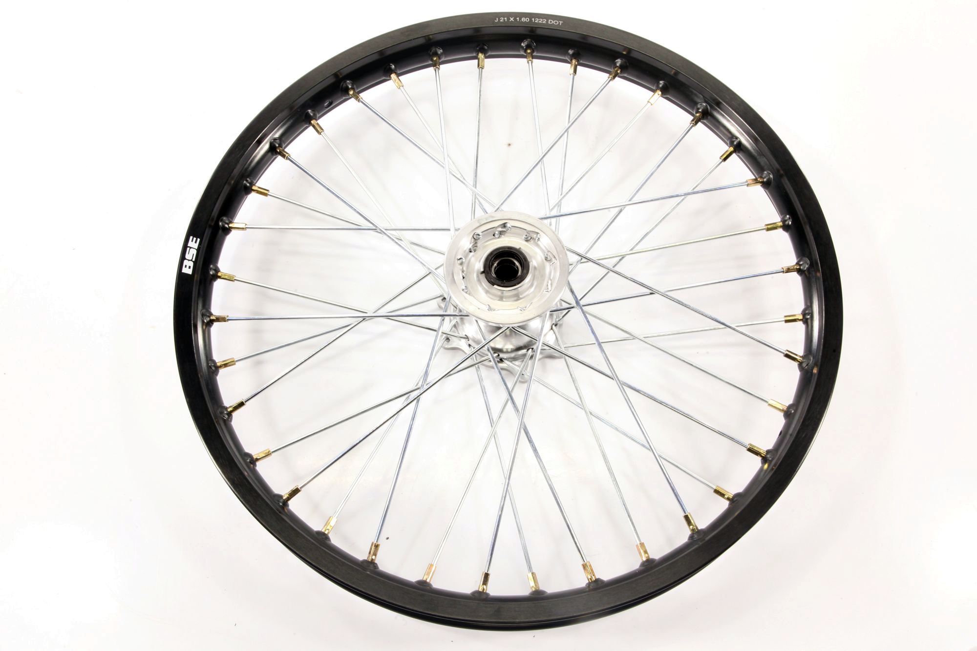 Диск колёсный передний 21" 1,6x21 [450-2F] 20мм 8K алюминий чёрный BSE M2 Z10 Z7