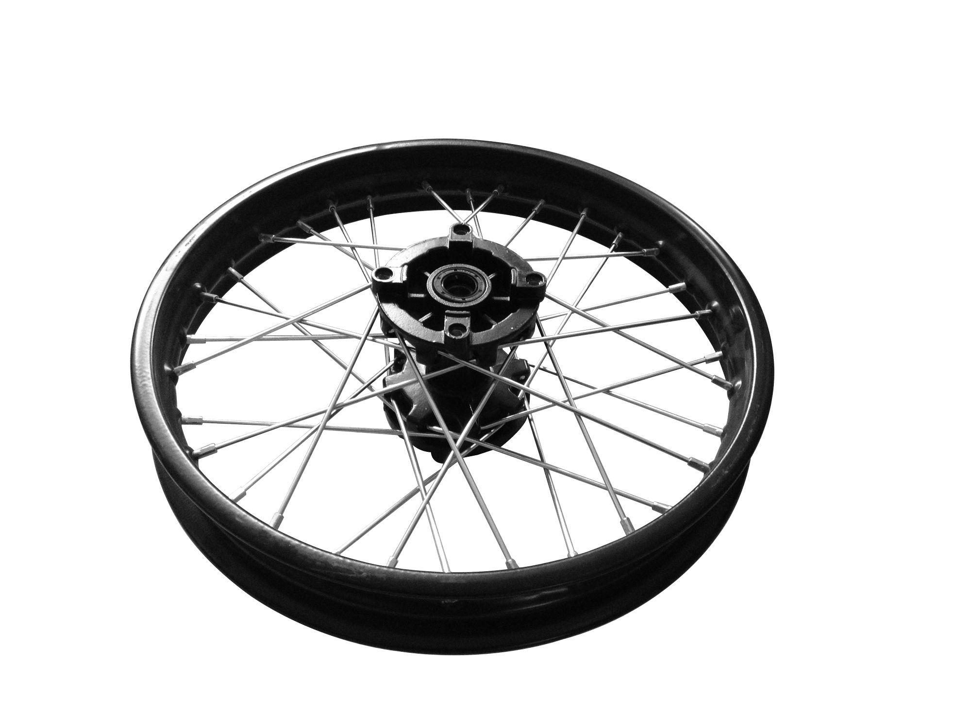 Диск колёсный задний 16" 1,85x16 [50-7R] сталь черный + черный BSE PH 150