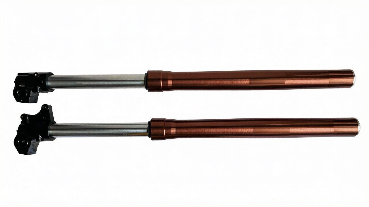 Амортизаторы передние 770x45x48 ось 15мм нерегулируемые BSE MXH 125 MXS 125