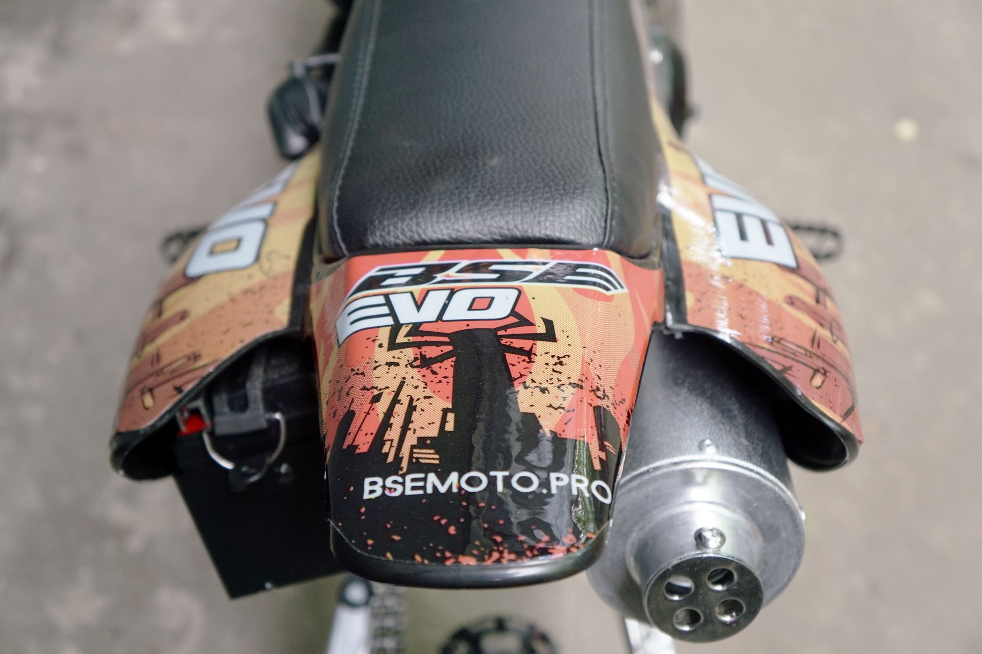 Наклейки BSE EVO110 Самурай Джек BSE EVO