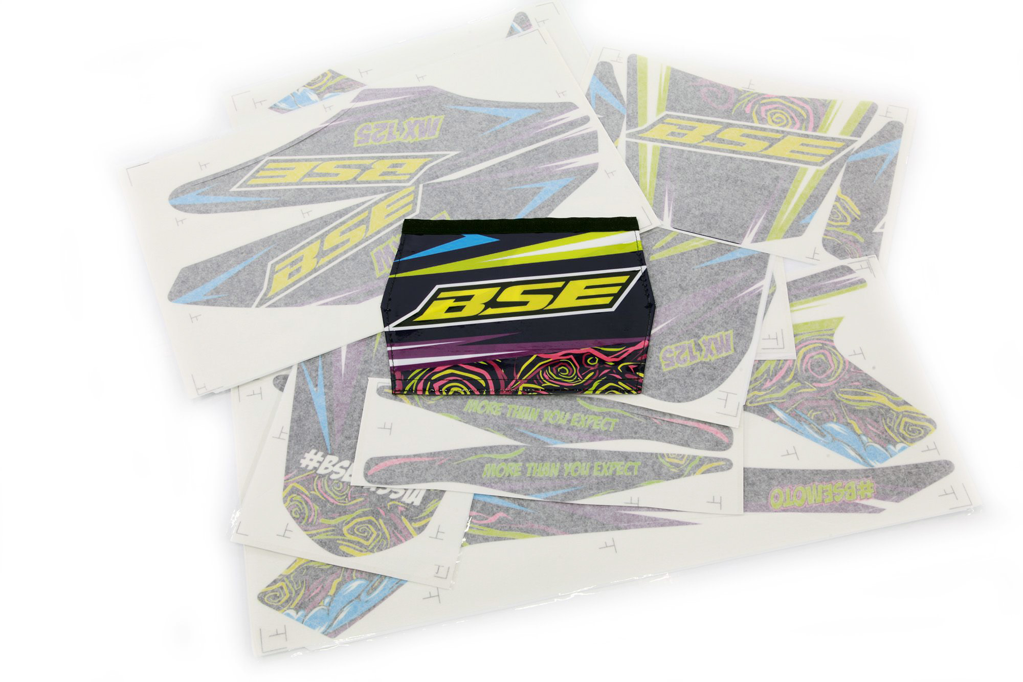 Наклейки BSE MX 125 Purple Dragon BSE MX