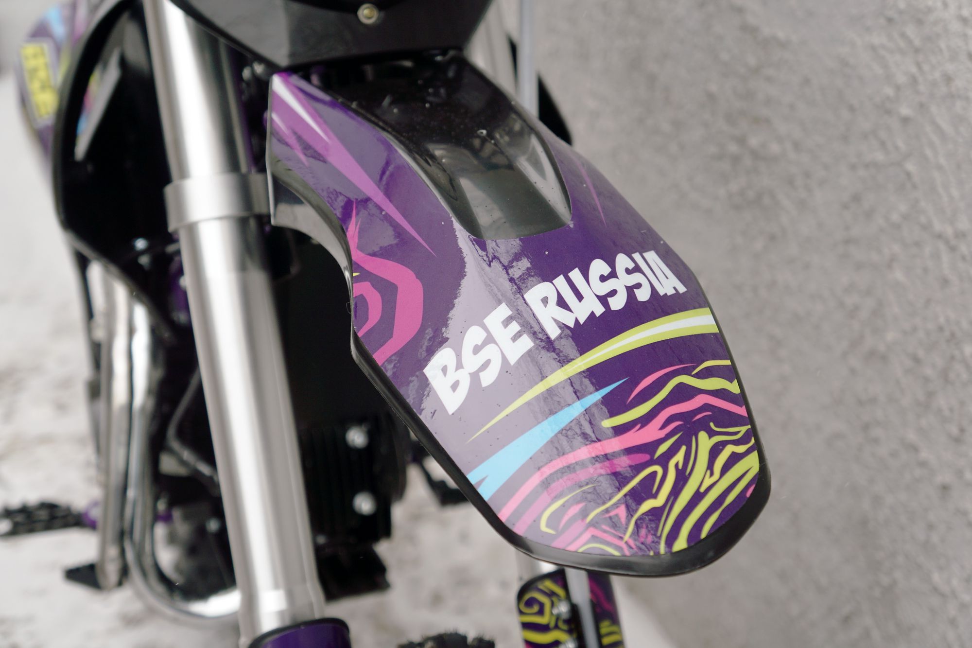 Наклейки BSE MX 125 Purple Dragon BSE MX