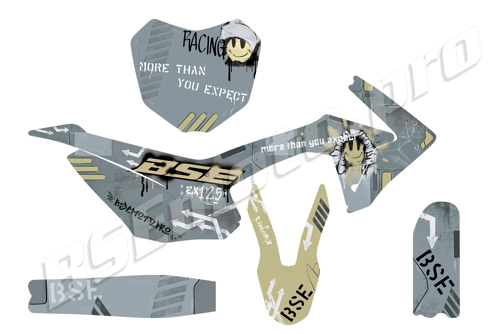 Наклейки Urban Grey BSE EX