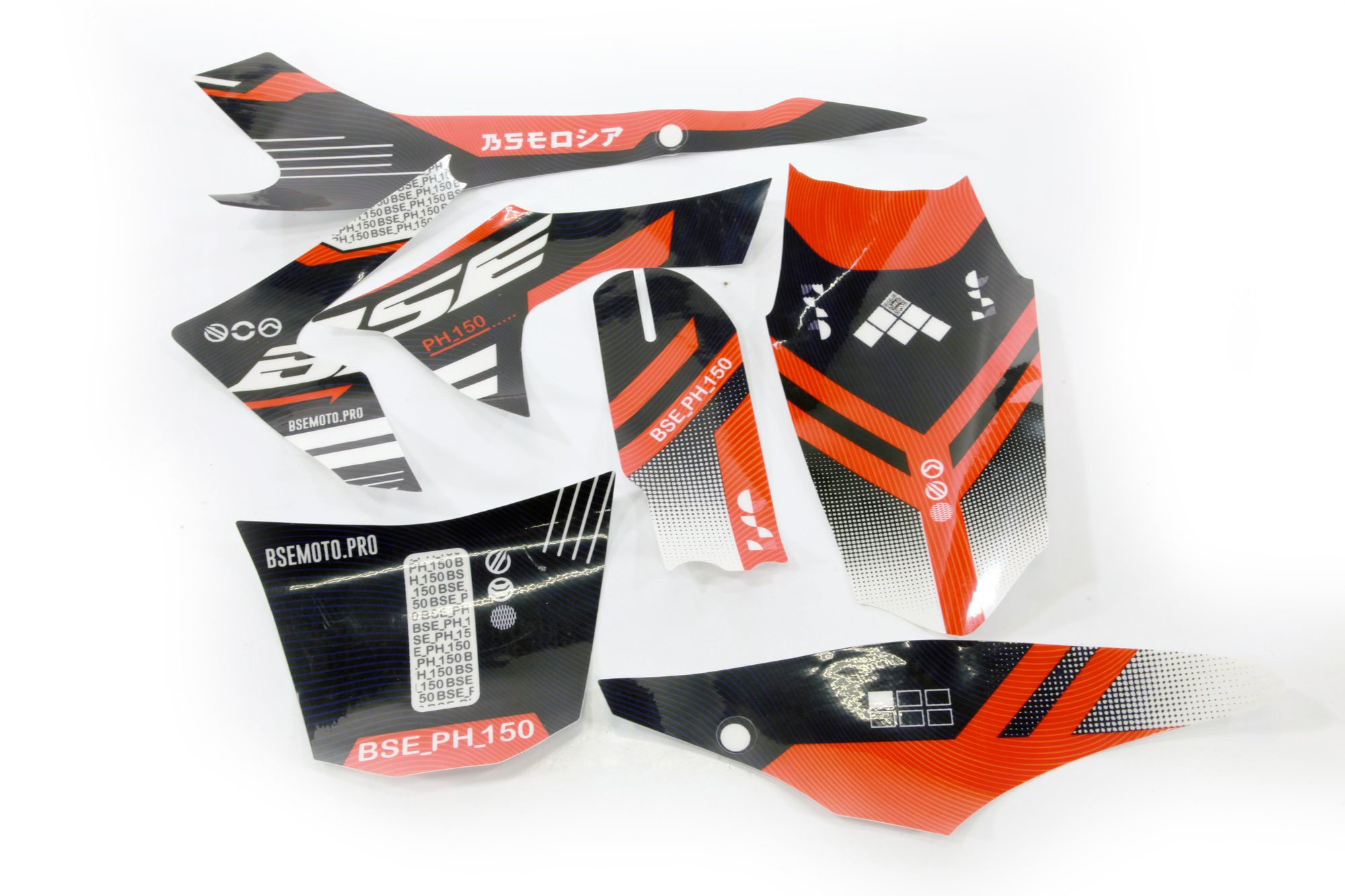 Наклейки BSE PH150 AK47 Red BSE PH 150E