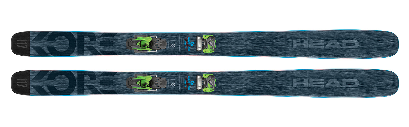 Горные лыжи HEAD 2018 Kore 117 + крепления
