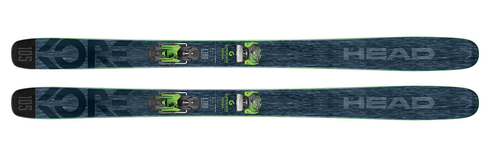 Горные лыжи HEAD 2018 Kore 105 + крепления