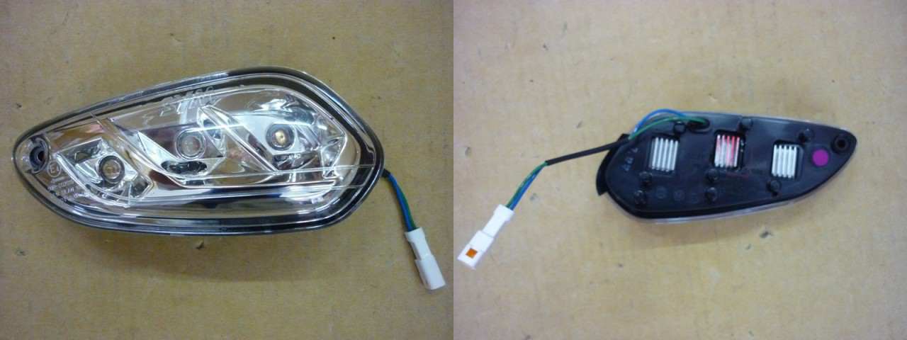 Поворотник правый передний SYM