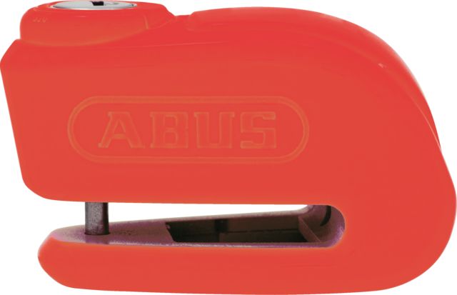 Замок мото Abus 365 Trigger Alarm 2.0 красный на тормозной диск сигнализация 5 мм 8 уровень