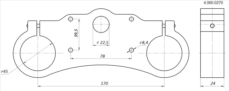Траверса верхняя BSE Z1