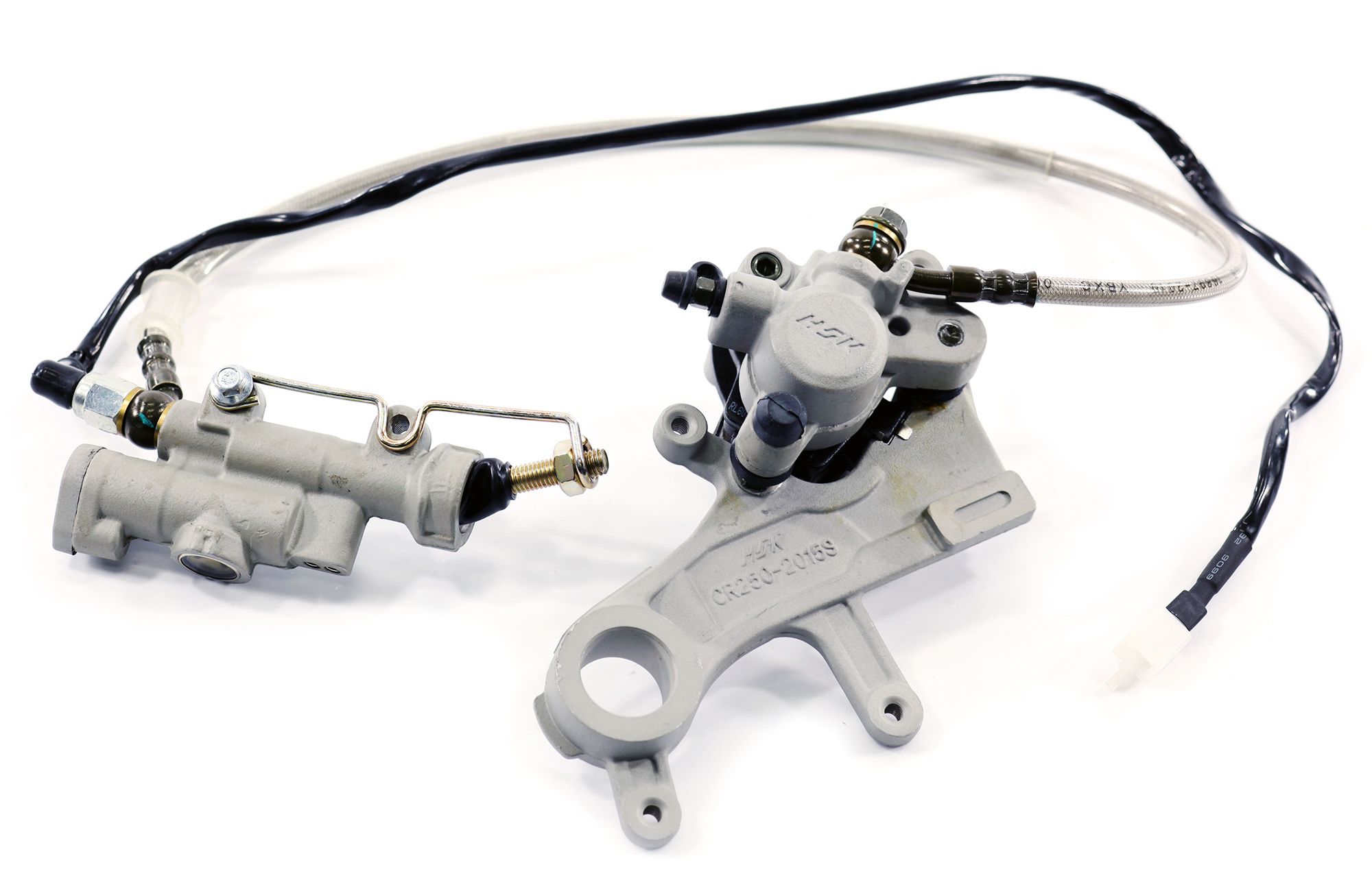 Тормоз задний 49/80/600 под алюминиевый маятник, organic BSE J1, J2 Z3