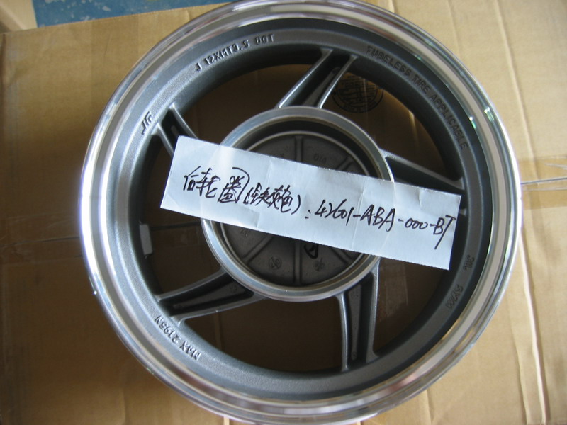 Диск колёсный задний 12"x3.50" 19шлиц барабан130 SYM Orbit 125 Allo 125 Crox 125 Jet 4 125