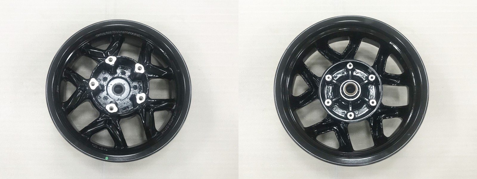 Диск колёсный задний 13"x4"24шлиц 5отв.*d126 черный_BK-001C SYM