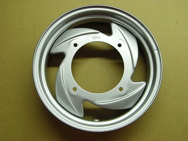 Диск колёсный 10"x2.15" 4отв. без ступицы SYM Mio 50