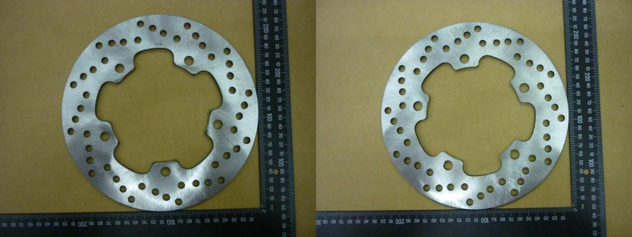 Диск тормозной задний SYM