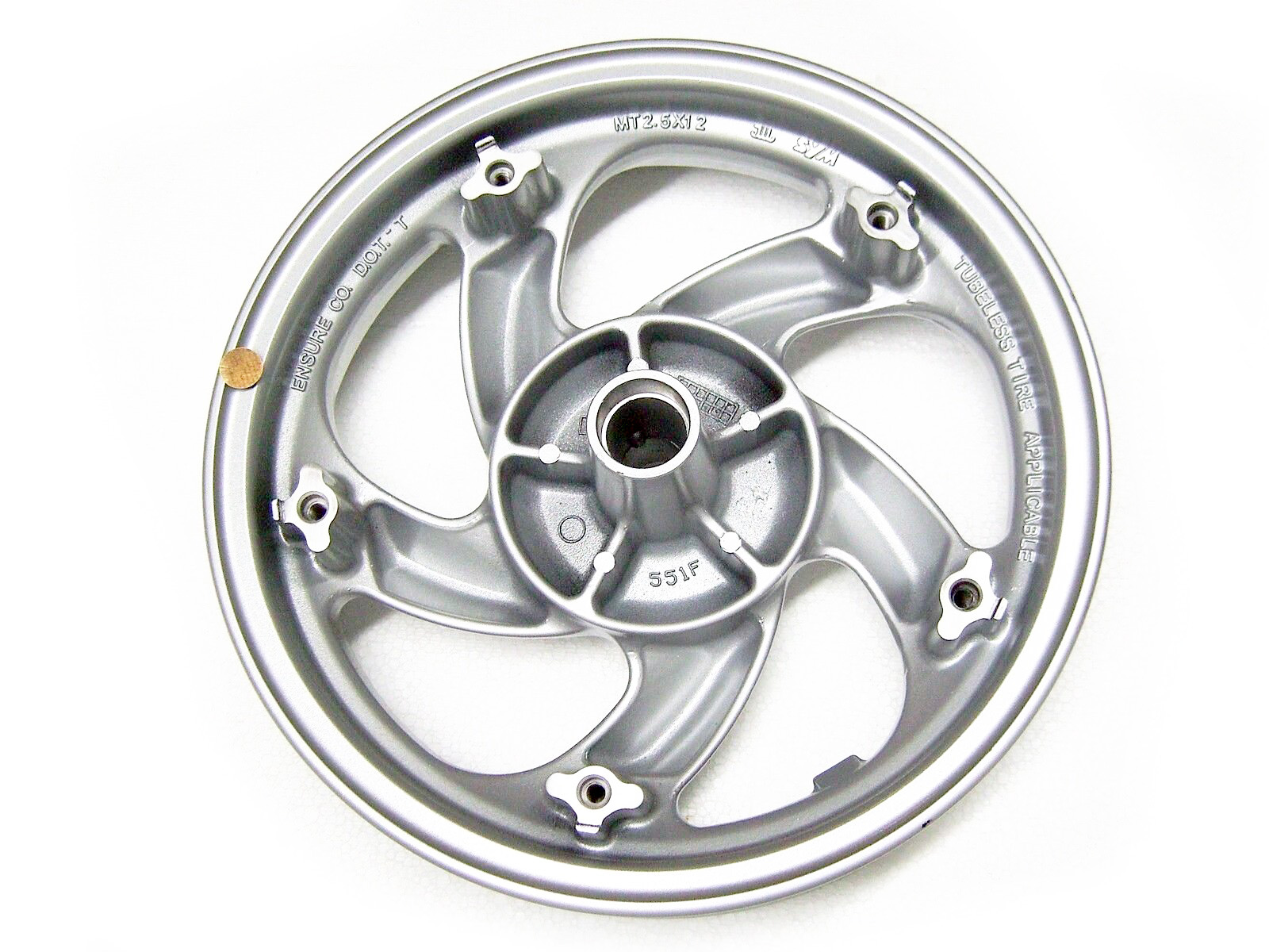 Диск колёсный передний 12"x2.5" 5отв.*d250 ЦО 32мм SYM JoyRide 200