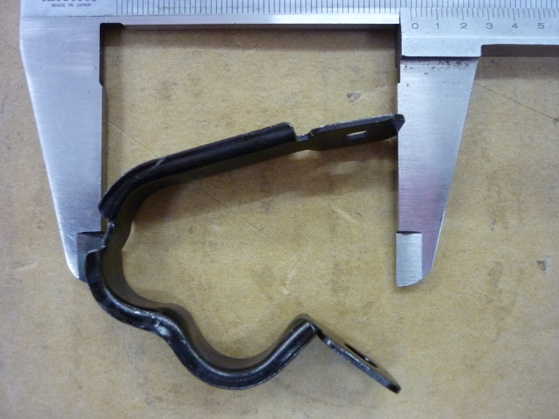 Крепление тормозного шланга заднего SYM