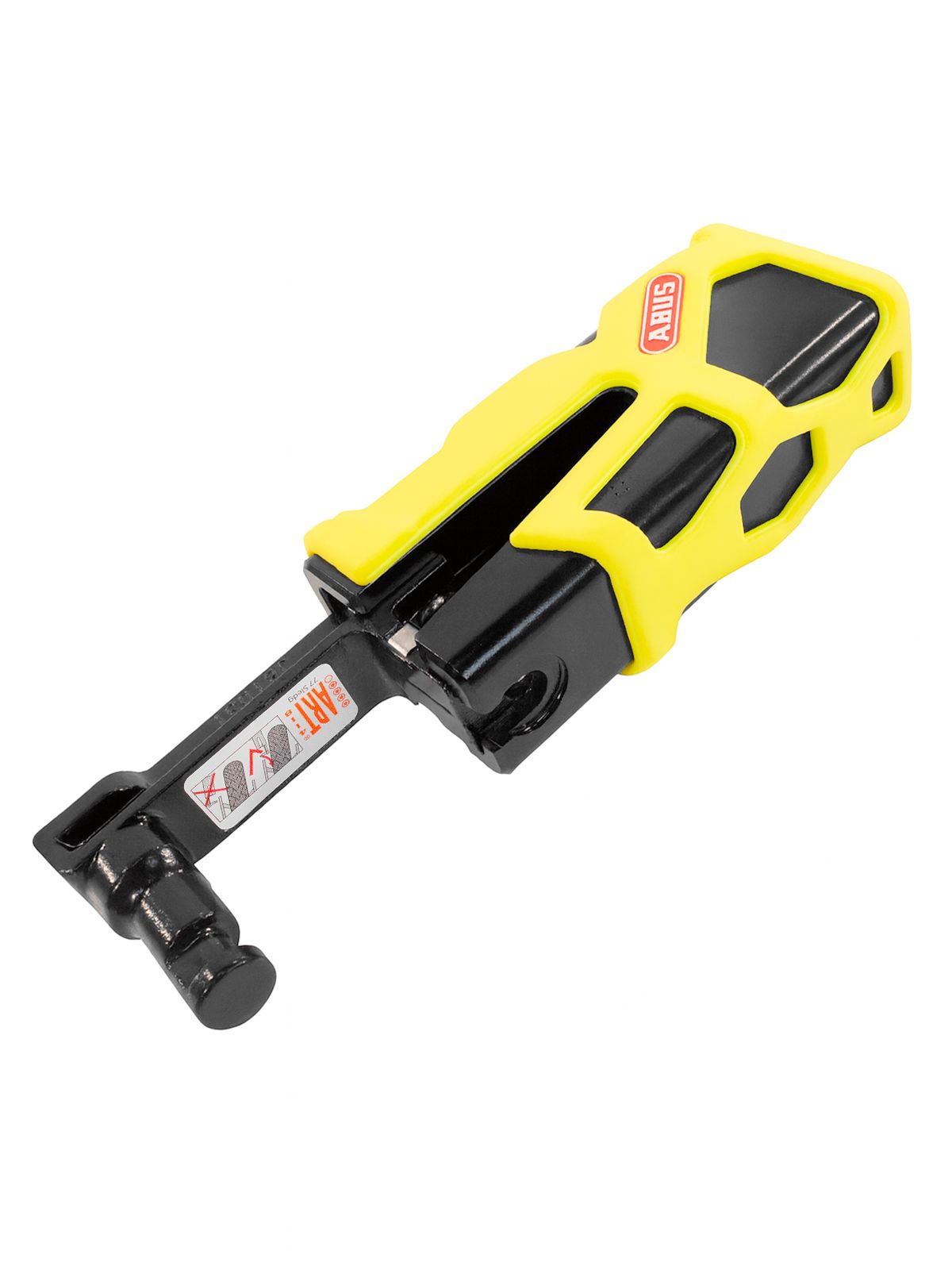 Замок мото ABUS GRANIT SLEDG 77 web желтый