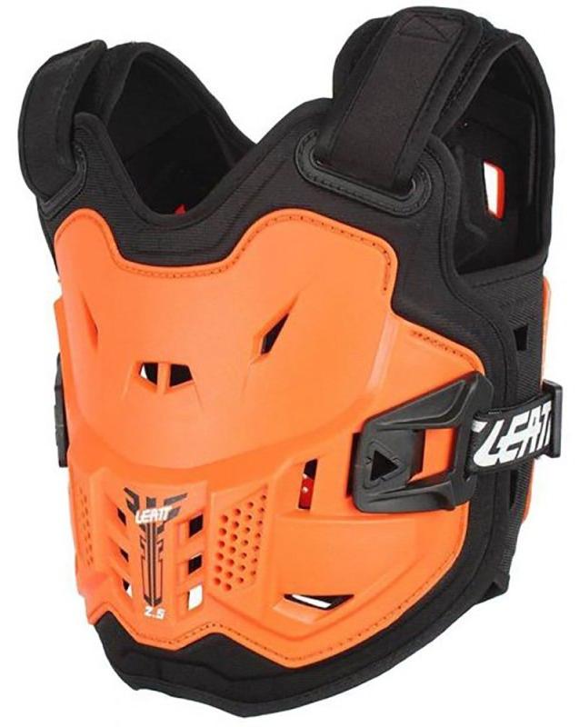 Защита панцирь детский Leatt Chest Protector 2.5 Kids (Orange/Black, OS, 2021 (5016100600))