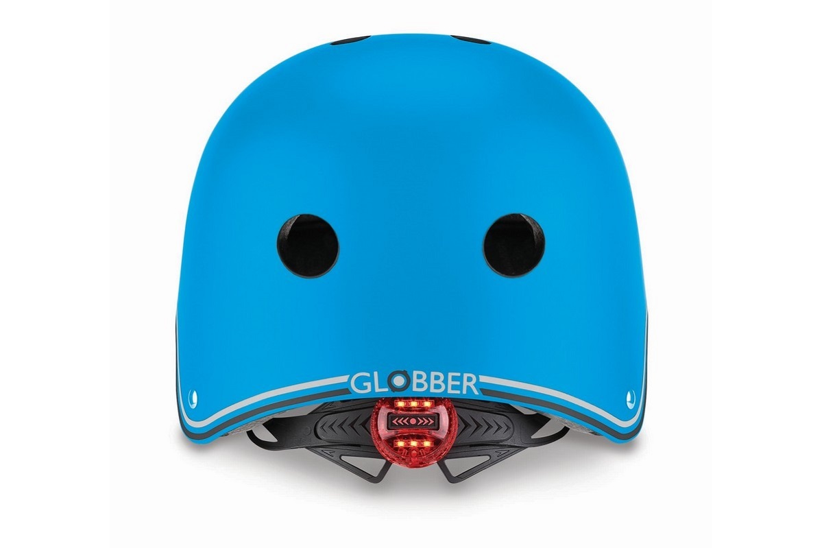 Шлем Globber PRIMO LIGHTS XS/S (48-53CM) голубой